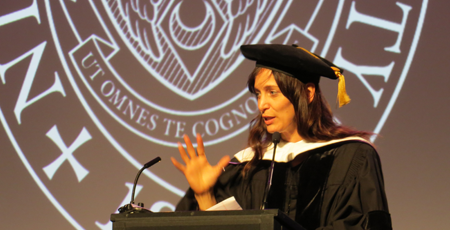 Chantal Kreviazuk provides the commencement address.