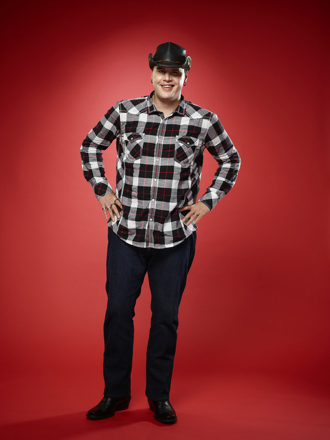 "The Voice": Blind Joe Bommersbach (NBC photo by Trae Patton)