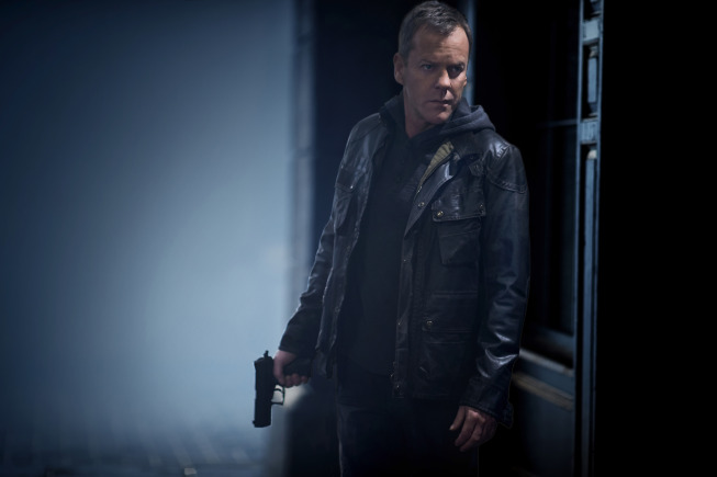 "24: Live Another Day": Kiefer Sutherland stars as Jack Bauer. "24: Live Another Day" is set to premiere Monday, May 5, with a special season premiere, two-hour episode (8 p.m.) on FOX. (©2014 Fox Broadcasting Co./credit: Greg Williams/FOX)