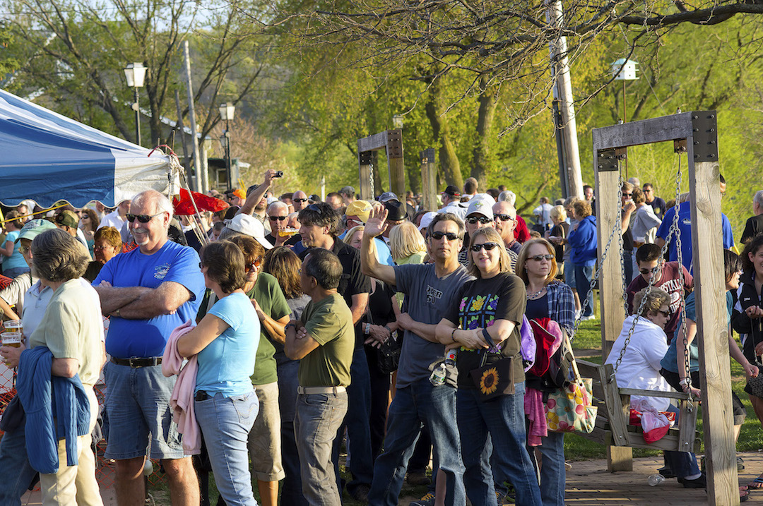 Pictured is the 2013 Lewiston Smelt Festival.