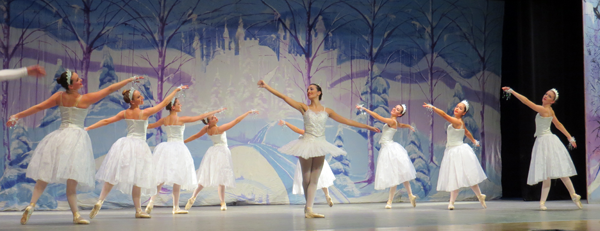 A scene from last year's performance of "The Nutcracker"