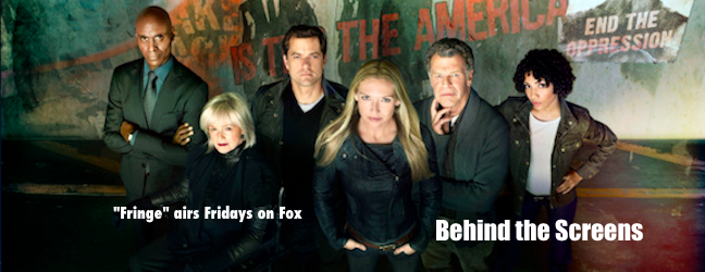 FRINGE: The Fringe team returns in season five of FRINGE airing Fridays (9:00-10:00 PM ET/PT) on FOX. ©2012 Fox Broadcasting Co. Pictured L-R: Lance Reddick, Blair Brown, Joshua Jackson, Anna Torv, John Noble and Jasika Nicole. CR: Kharen Hill/FOX