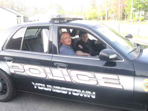 Along Department Police Program Ride Into Garmin