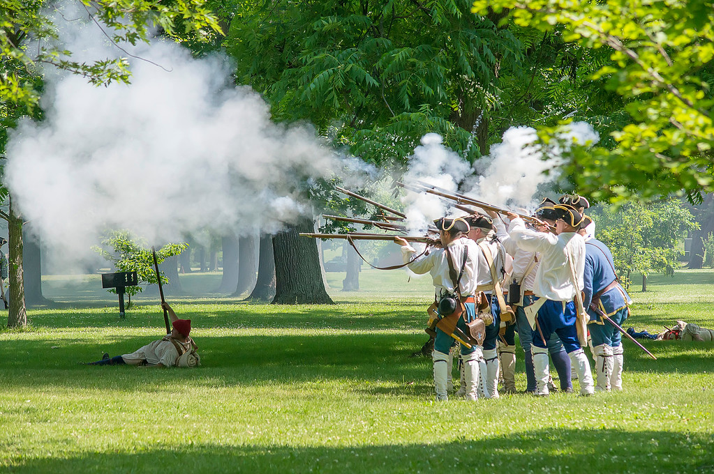 Battle of La belle Famille tour at Old Fort Niagara.
