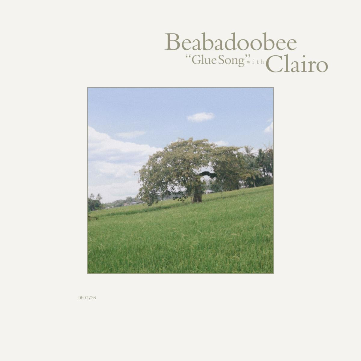 beabadoobee `Glue Song (feat. Clairo)` single art courtesy of Press Here Publicity