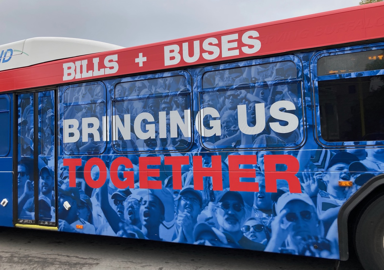 The NFTA `Bills Game Day Express` is back in business for the 2023 season.