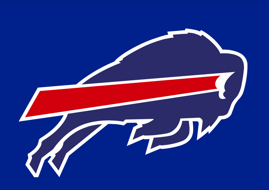 Buffalo Bills logo courtesy of the NFL and Pegula Sports and Entertainment