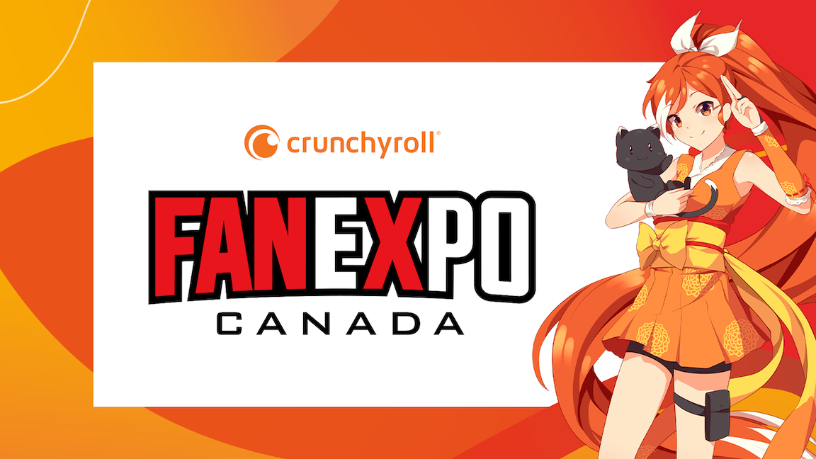 Crunchyroll FAN EXPO Canada graphic courtesy of Crunchyroll