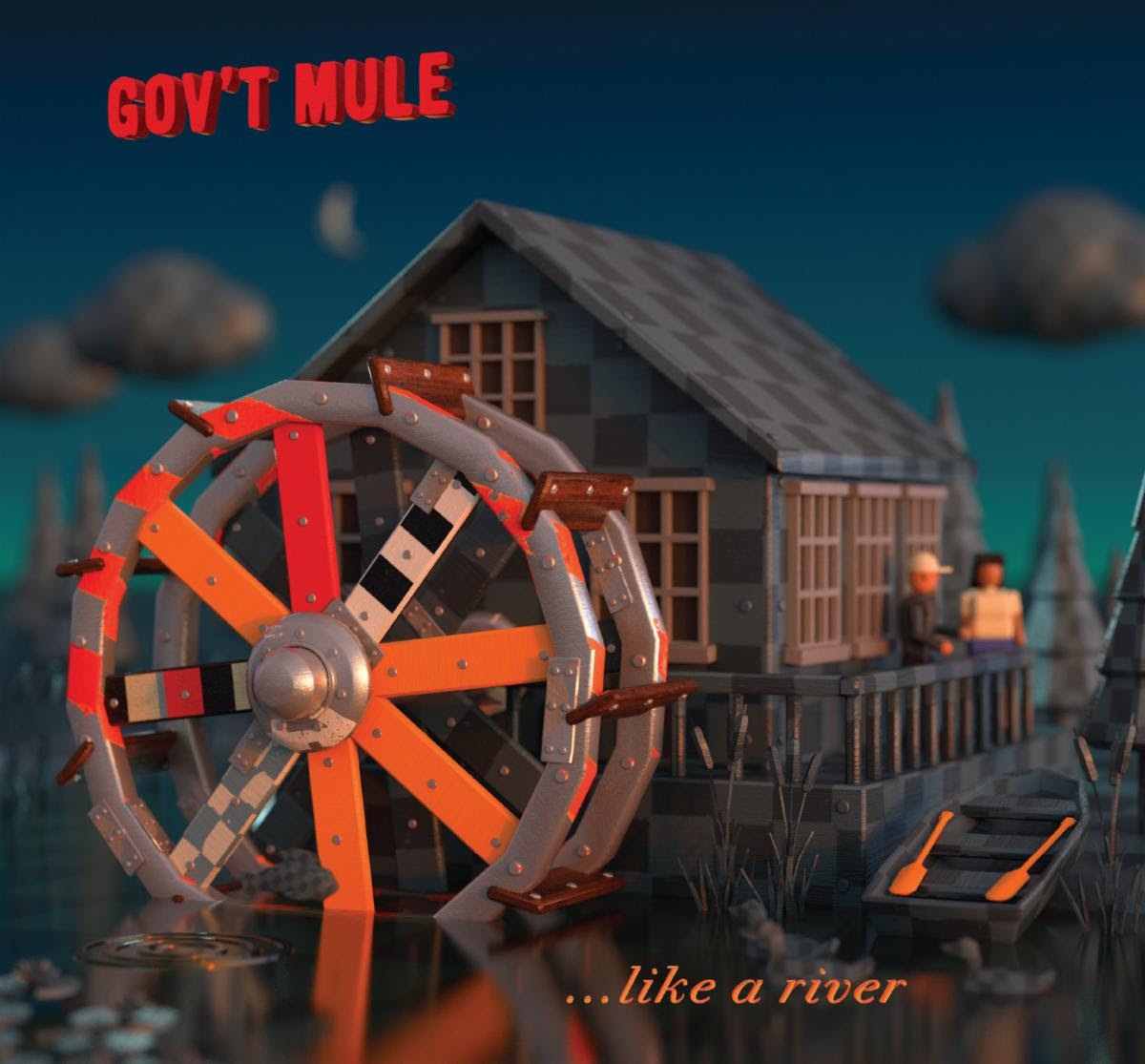 `Peace...Like A River` cover art courtesy of Press Here Publicity