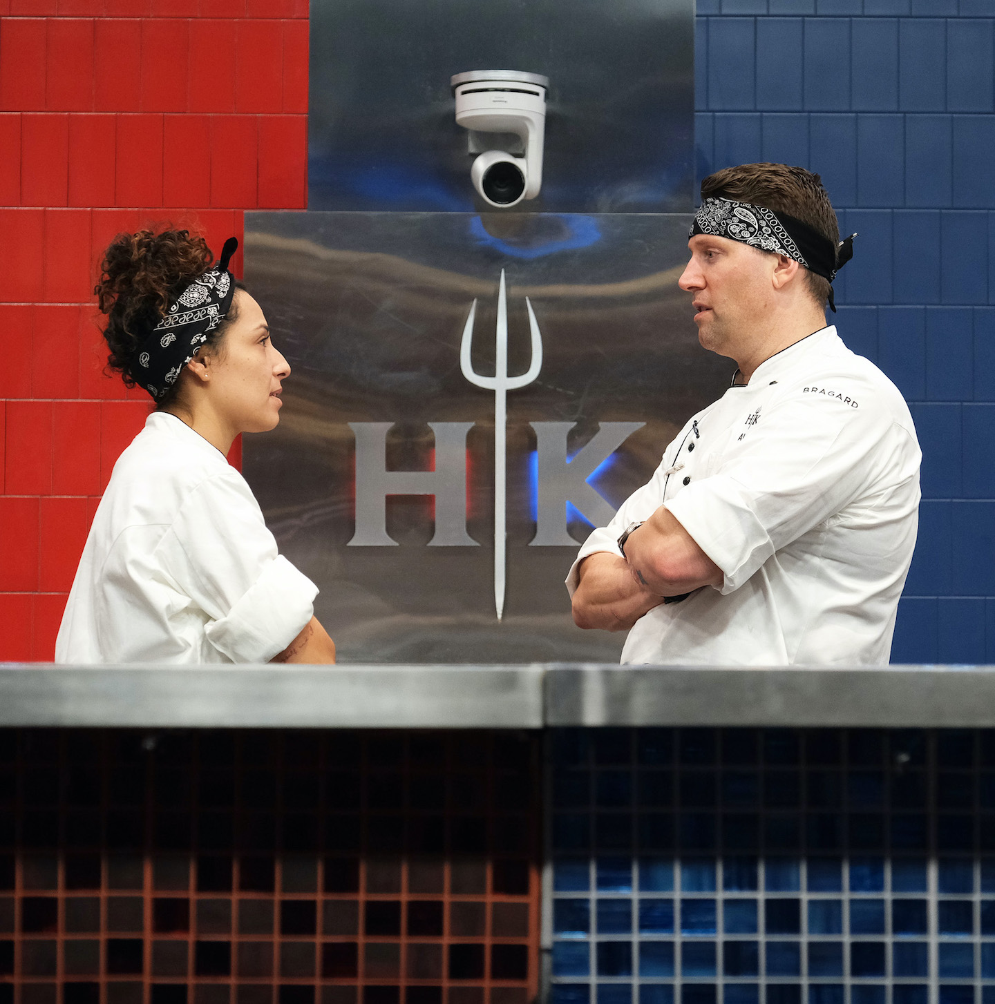 `Hell's Kitchen` contestants Dafne and Alex in the `A Finale For The Ages` two-hour season finale on FOX. (Photo ©2022 Fox Media LLC. Credit: FOX)