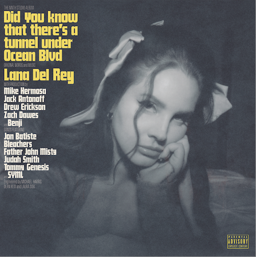 Lana Del Rey, `Did you know that there's a tunnel under Ocean Blvd` album artwork courtesy of Universal Music Canada