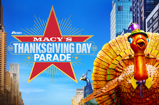 `Macy's Thanksgiving Day Parade` image courtesy of NBCUniversal Media Village