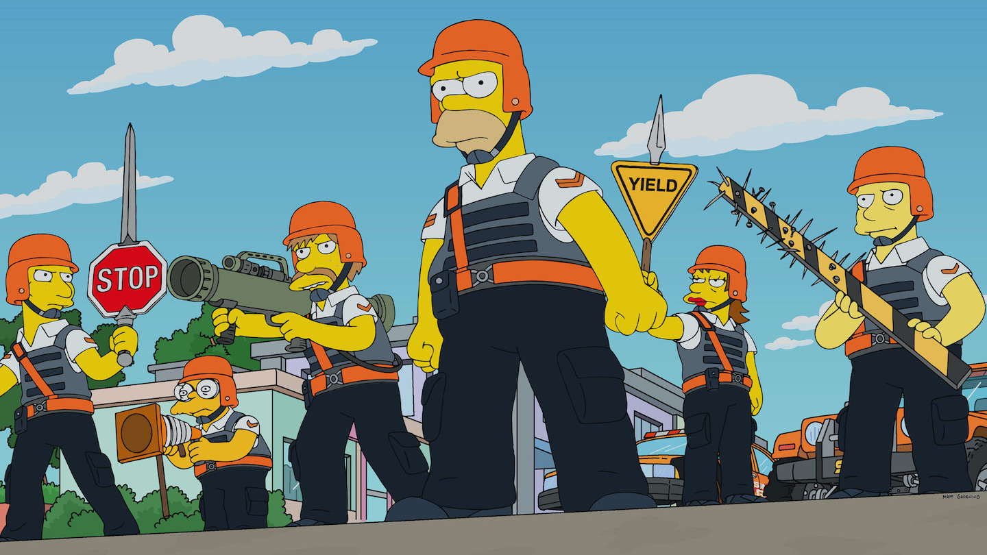 `The Simpsons` photo courtesy of FOX entertainment publicity