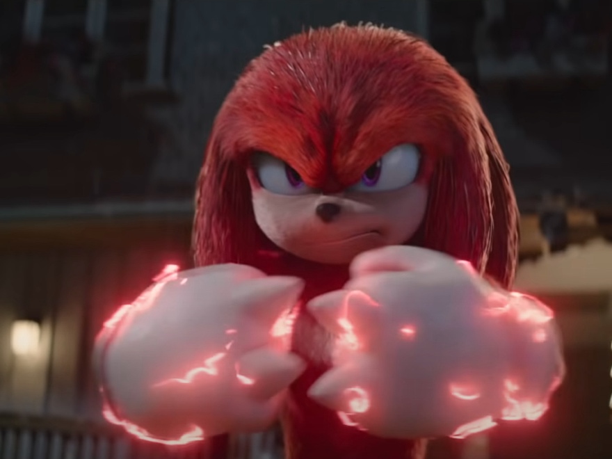 Knuckles (Credit: `Sonic the Hedgehog 2,` Paramount Pictures)