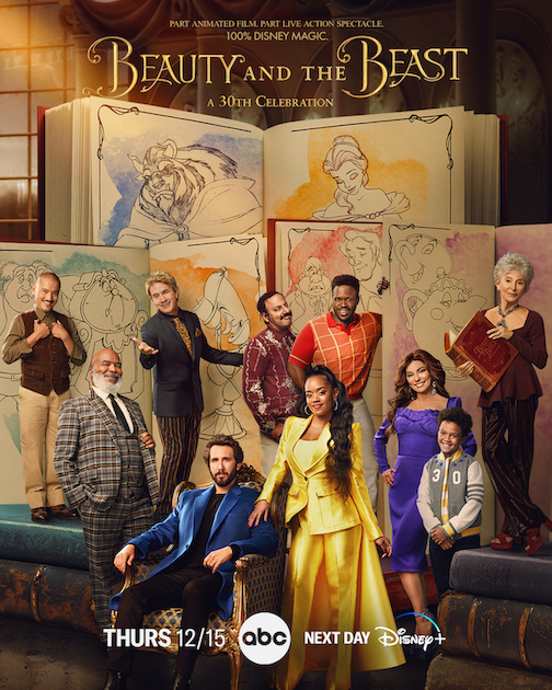 `Beauty and the Beast: A 30th Celebration` key art courtesy of ABC Media Relations
