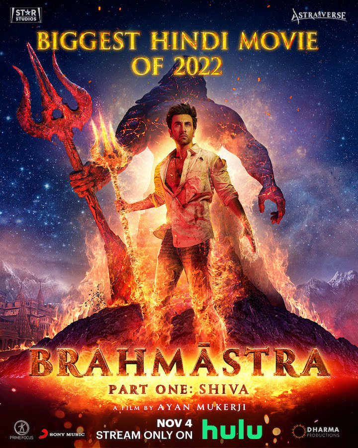 `Brahmāstra Part One` (Image courtesy of Hulu Publicity)