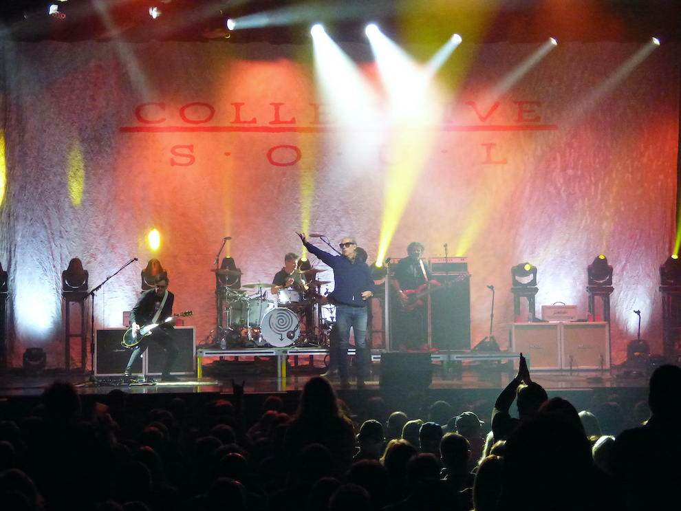 Collective Soul on stage at Fallsview Casino Resort in Niagara Falls, Ontario.