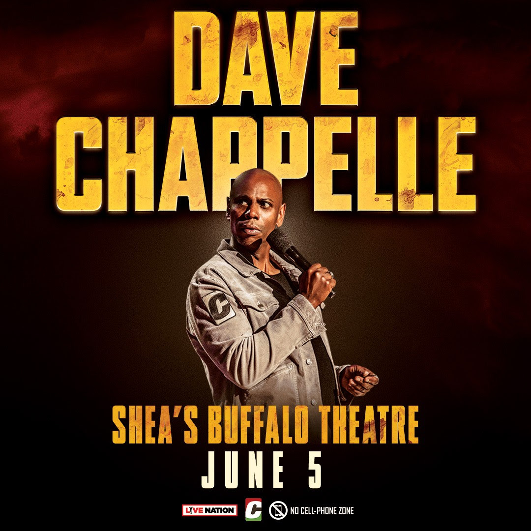 Dave Chappelle (Photo courtesy of Shea's Performing Arts Center)