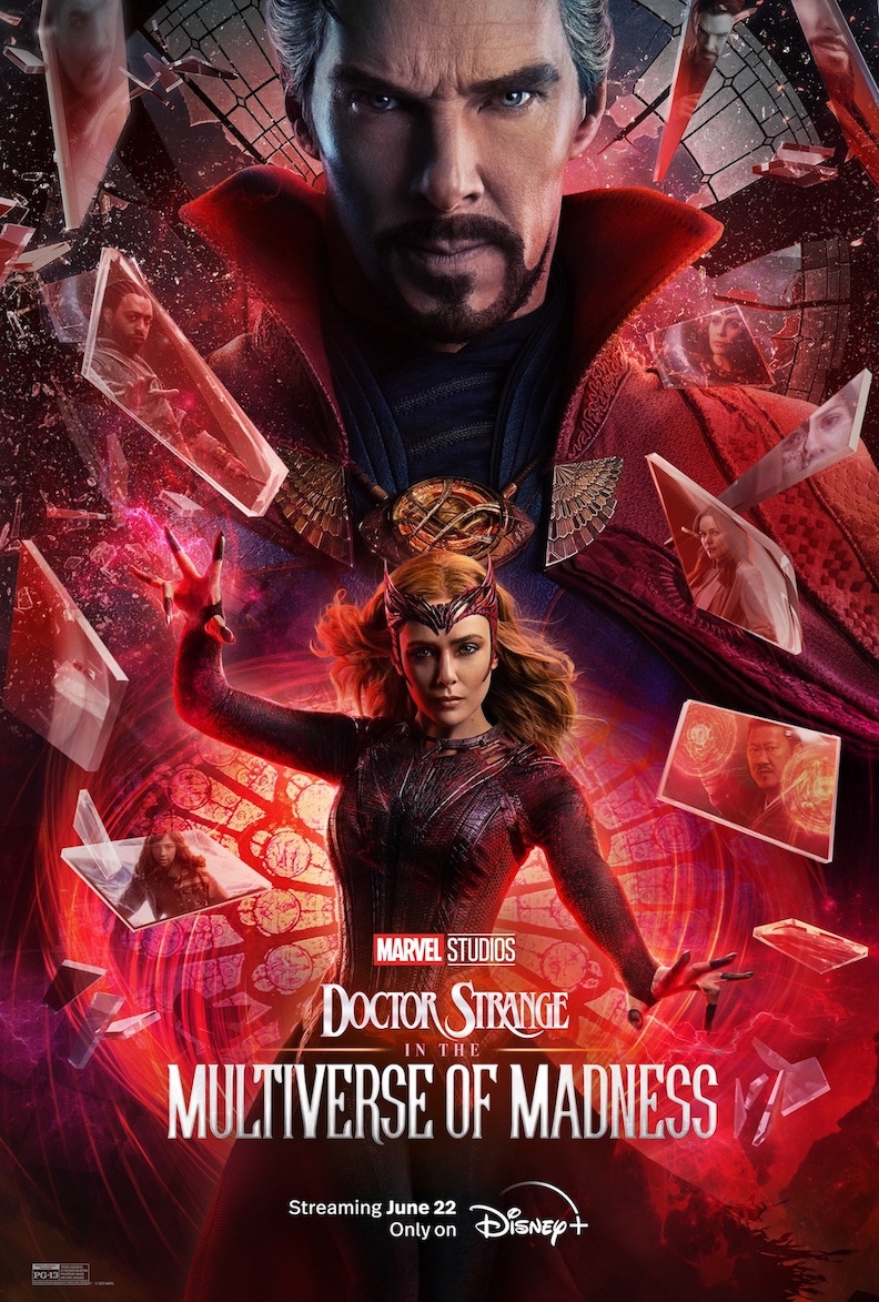 `Doctor Strange in the Multiverse of Madness` poster art (c) and courtesy of Disney Media & Entertainment Distribution.