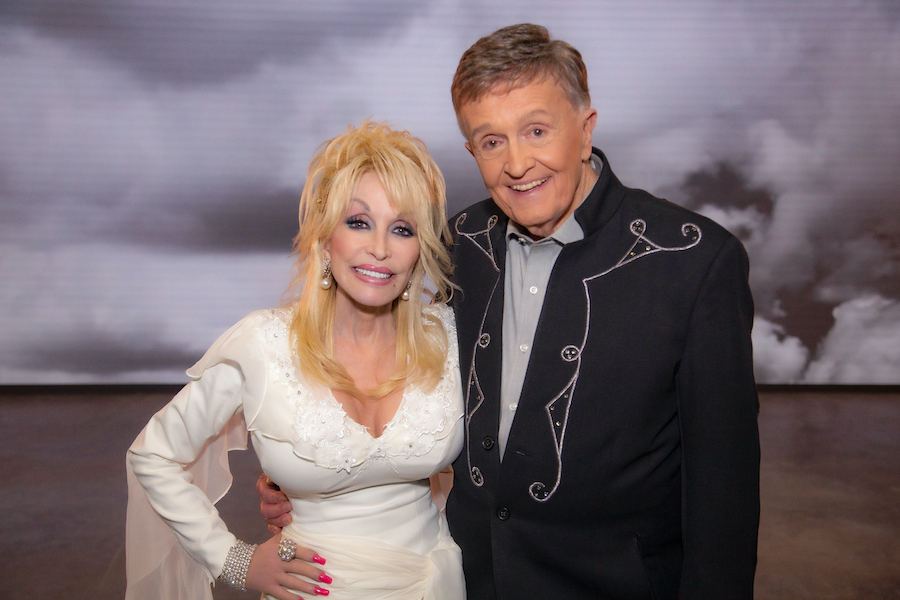 Dolly Parton and Bill Anderson (Photo credit: JB Rowland/ CTK Entertainment; provided by Adkins Publicity)