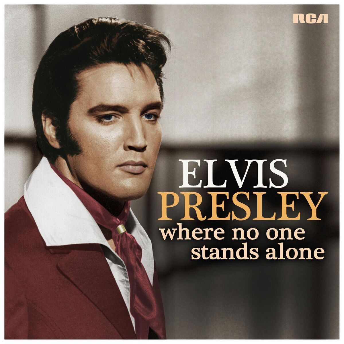 Elvis Presley, `Where No One Stands Alone.` (Image courtesy of Merge PR) 