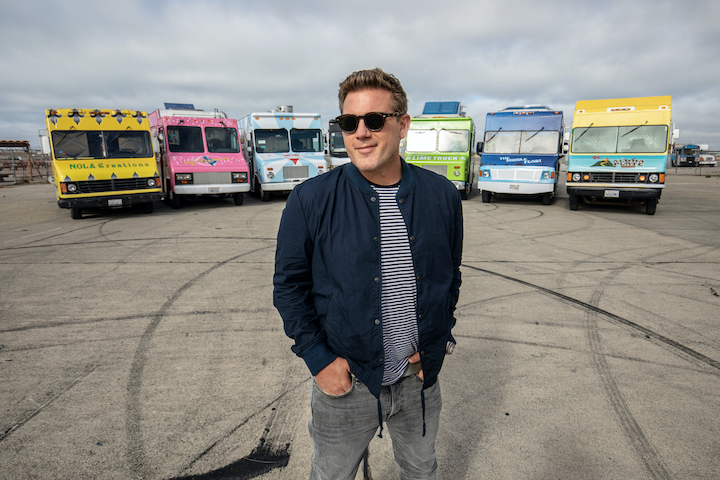 Tyler Florence and `The Great Food Truck Race.` (Food Network photo)