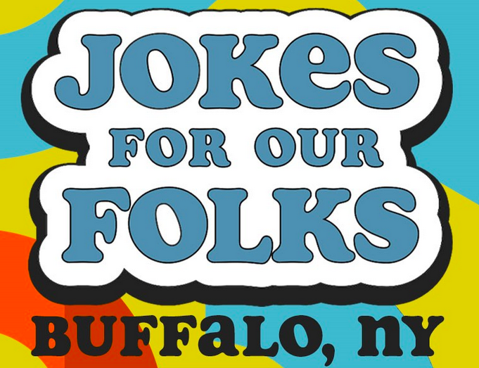`Jokes For our Folks` logo courtesy of Shea's Performing Arts Center