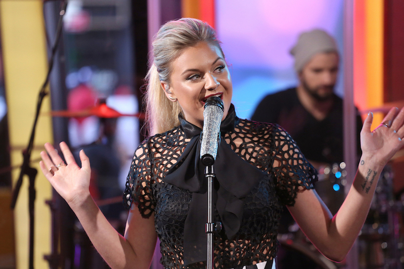 Kelsea Ballerini performs live on `Good Morning America` on the ABC Television Network. (ABC photo by Fred Lee)