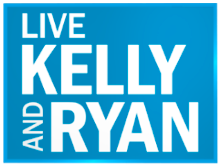 Logo courtesy of `Live with Kelly and Ryan` Press.