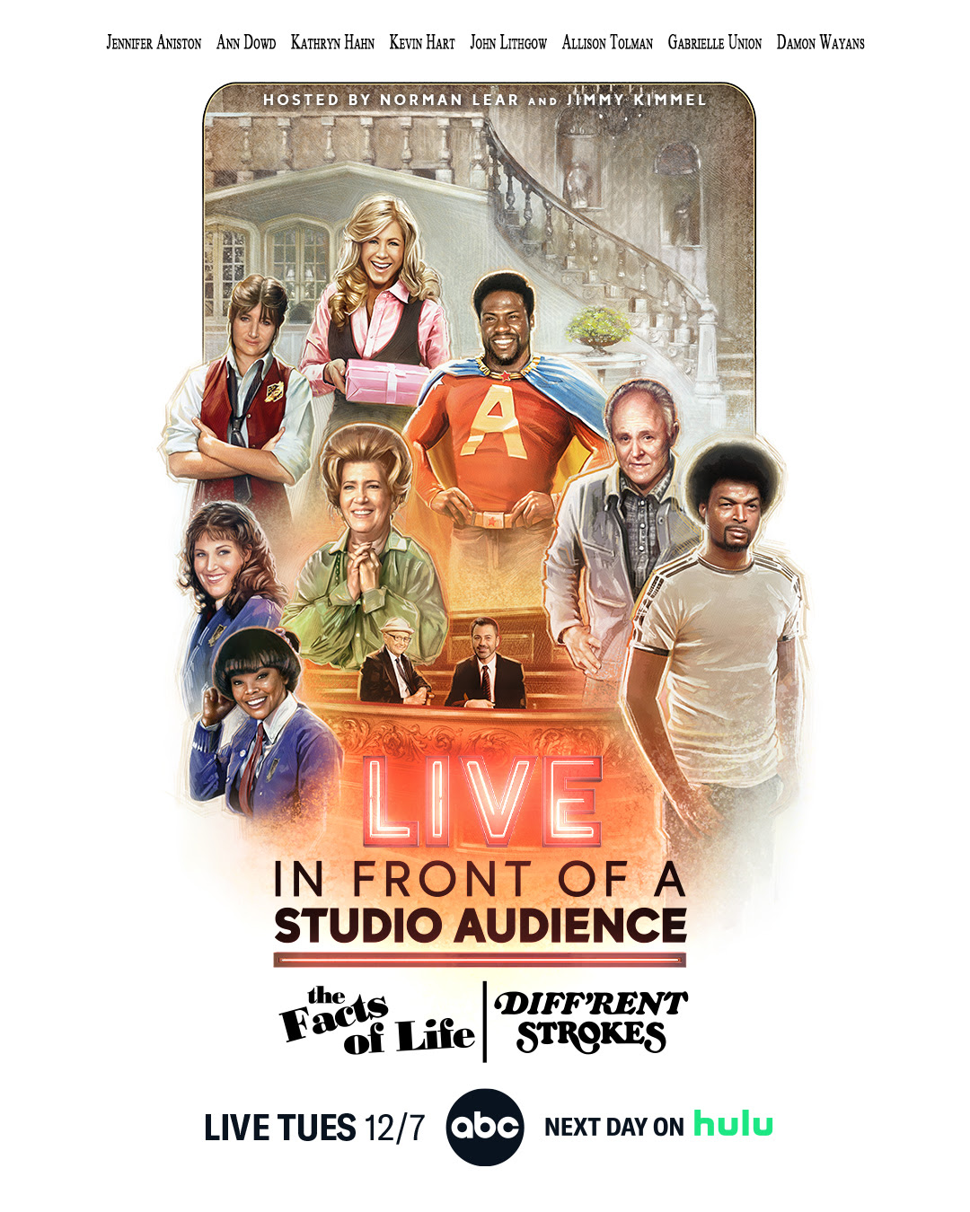 `Live in Front of a Studio Audience: 'The Facts of Life' and 'Diff'rent Strokes' ` (Graphic ©2021 American Broadcasting Companies Inc.)