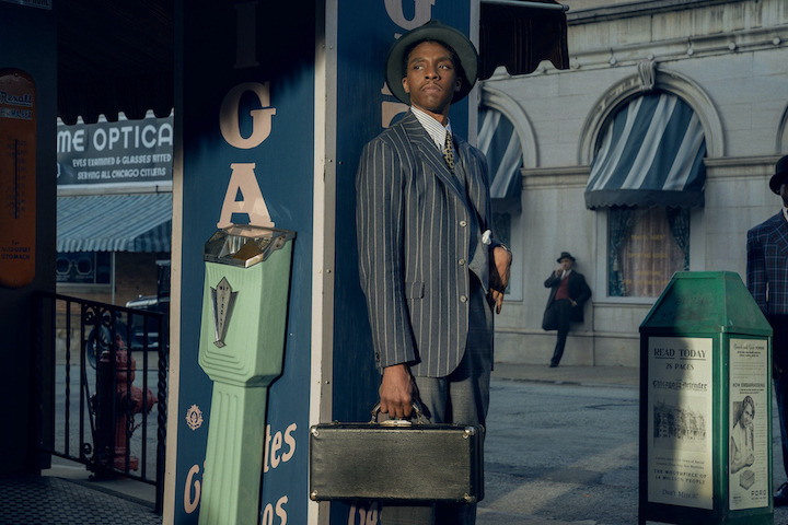 `Ma Rainey's Black Bottom` stars Chadwick Boseman as Levee. (Photo credit: David Lee/copyright NETFLIX/provided by EPK.TV)