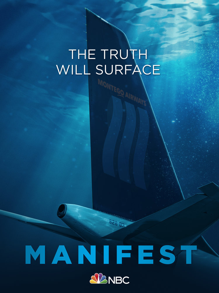What does the emergence of the tailfin mean? `Manifest` returns for season three with new details. (NBC key art)