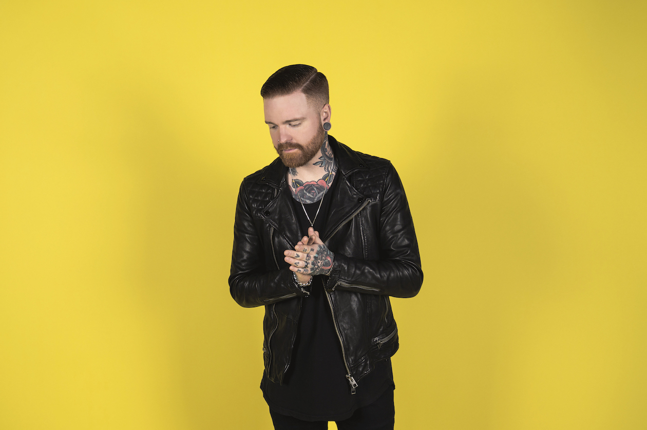 A heavy metal Christian singer isn't an oxymoron, it's a Matty Mullins. (Image courtesy of Black River Entertainment)