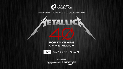 `Metallica 40th Anniversary LIVE` (Image courtesy of BB Gun Press)