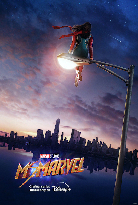 `Ms. Marvel` key art courtesy of Disney Media & Entertainment Distribution