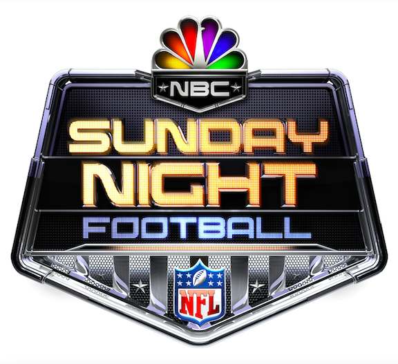 `Sunday Night Football` logo courtesy of NBC Sports Pressbox