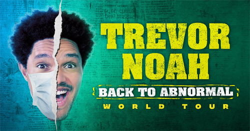 Trevor Noah, `Back To Abnormal World Tour` (Image courtesy of KeyBank Center)