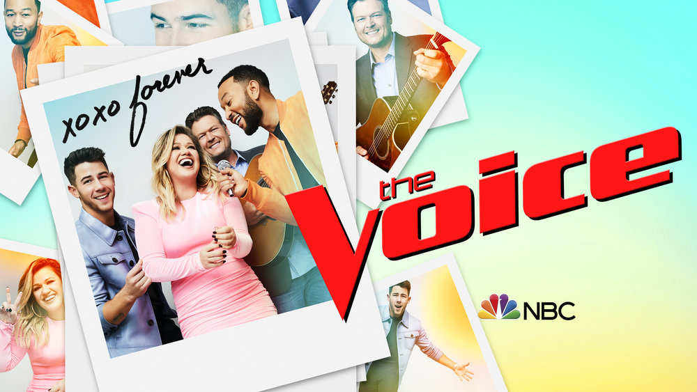 The current cycle of `The Voice` (NBC key art)