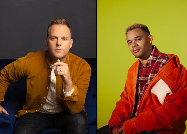 Matthew West and Tauren Wells (Images courtesy of The Media Collective)