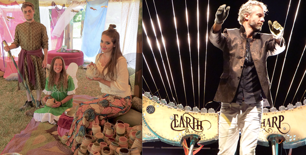 The Summer Solstice Celebration features the Fairy House Festival and a performance by William Close and the Earth Harp Collective. (File photos)