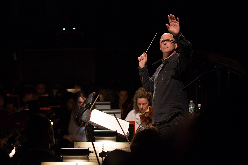 Conductor Gil Rose in action. (Photo courtesy of Artpark & Company)