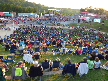 While the crowd size and configuration might be different at Artpark this summer, fans will be excited to return to watch top acts perform in Lewiston. (File photo)