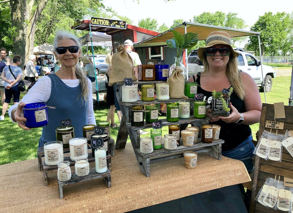 Academy Park was the place to be Saturday, at the Lewiston Artisan Farmers Market made its 2021 debut. (Photos by Joshua Maloni)