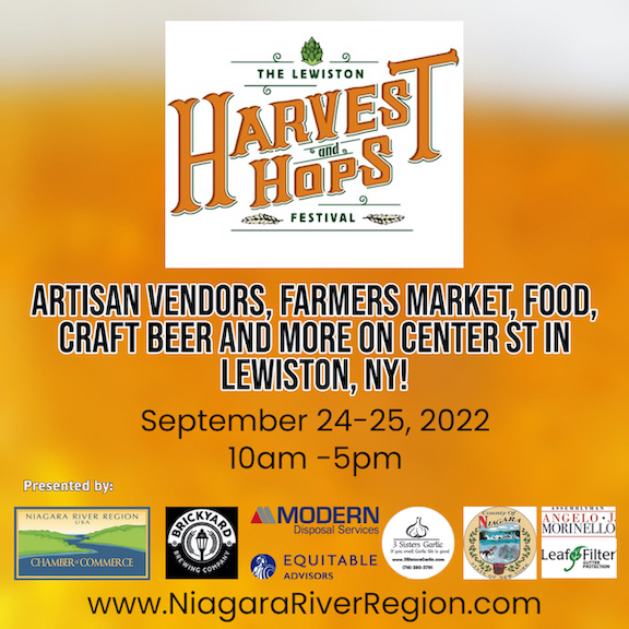 Harvest & Hops Festival (Logo courtesy of the Niagara River Region Chamber of Commerce)