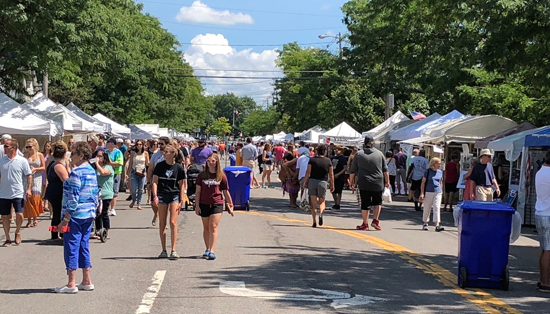 Pictured is a scene from the 2018 Lewiston Art Festival. (File photo)