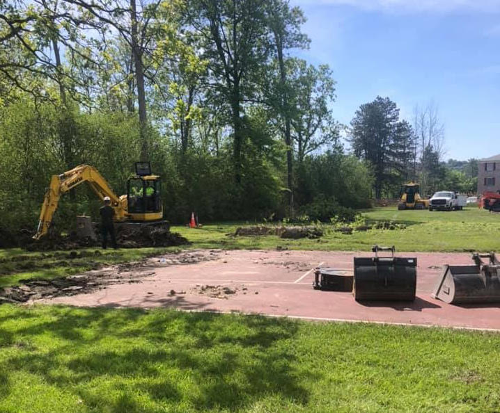 The Town of Lewiston is moving ahead with a replacement project of the basketball courts at Kiwanis Park. (Town of Lewiston photo)