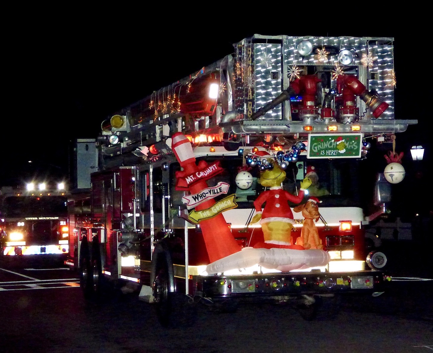 Scenes from the second annual Lewiston Christmas Lights Parade.