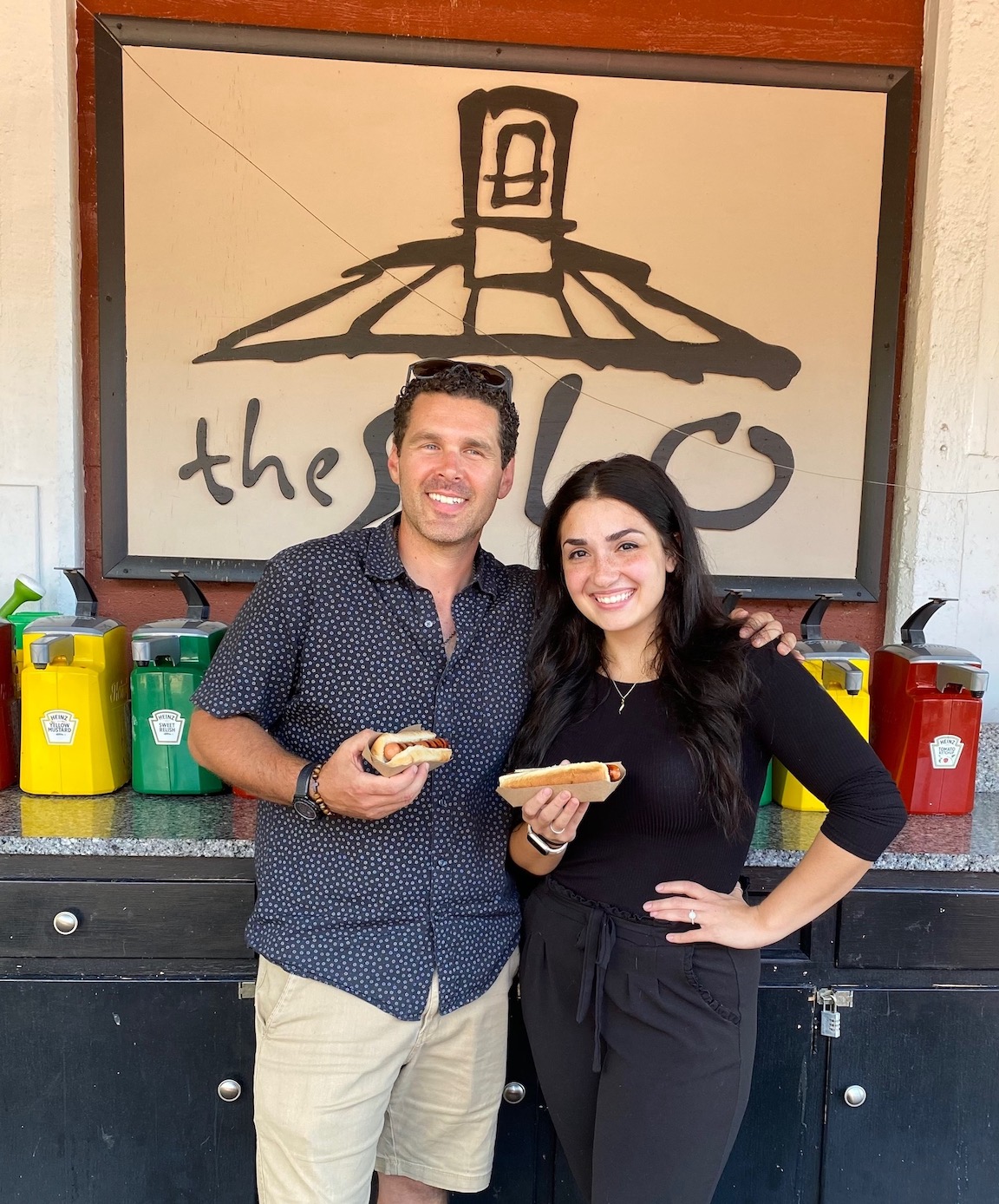 Gallo Restaurants owner Michael Hibbard is shown with his sister-in-law, The Silo Restaurant General Manager Lexi Alfiere. The two Lewiston eateries are teaming to raise money for the Niagara County SPCA.