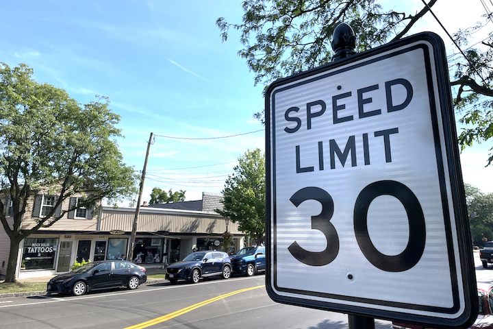 The Village of Lewiston is considering lowering the speed limit from 30 mph to 25 mph.