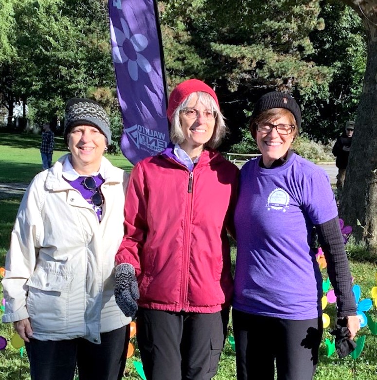 From left, Sister Teresa Miklitsch, OSF; the Hon. Catherine M. Miklitsch and Rosemary Miklitsch Rapino. (Photo courtesy of Sister Teresa Miklitsch)